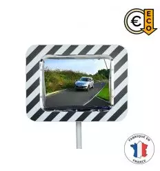 Miroir Routier Réglementaire Économique Rectangle