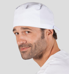 Calot de bloc blanc