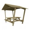 Table de pique nique avec toit​ 