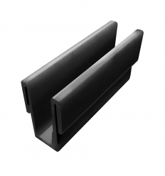 Clip de liaison pour corbeille de tri en acier