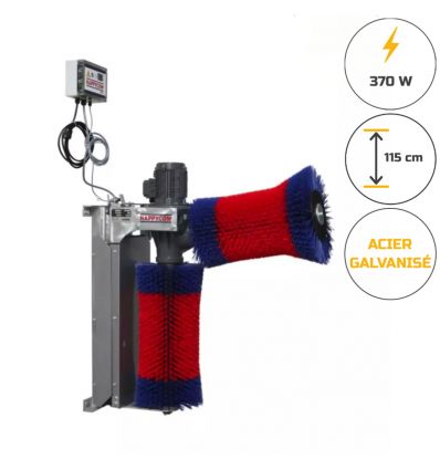 Brosse a Vache Electrique Double