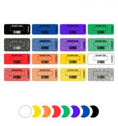 Étiquettes de sécurité sans transfert