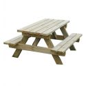 Photo : Table pique-nique enfant pour aire de jeux​