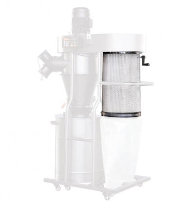 Cartouche filtrante pour aspirateur cyclonique - recharge