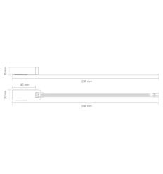 Dimensions scellés fixes