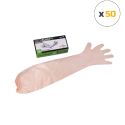 Photo : Gant de Velage avec Elastique Epaule (lot de 10 boîtes de 50 unités)