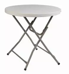 Mange debout pliant blanc