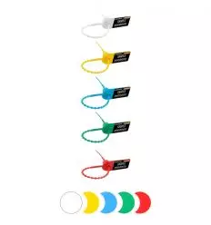 Scellé plastique à serrage progressif