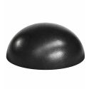 Photo : Borne Anti-stationnement Demi-sphère en Fonte 300 mm - Noir laqué
