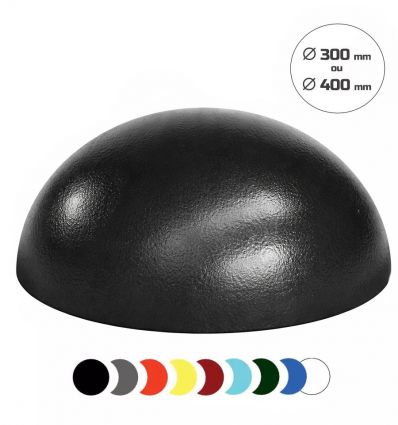 	Borne anti-stationnement demi-sphère en fonte diamètre 300 et 400 mm