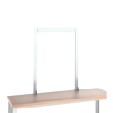 Photo : Portique établi poste de travail modulaire 1 cadre L. 950 mm