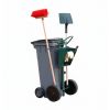 Chariot de Voirie Avec le conteneur en plastiques et les outils de mains