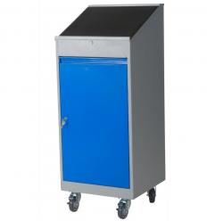 Armoire à outils mobile avec pupitre 