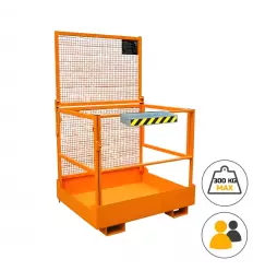 Nacelle chariot élévateur pliable