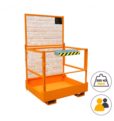 Nacelle de travail pliable