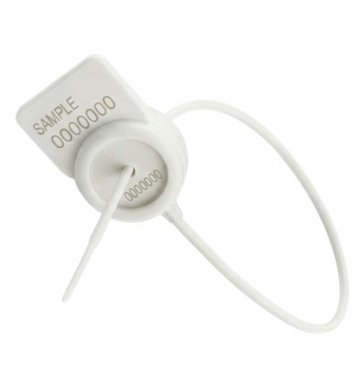 Scellé plastique extincteur blanc