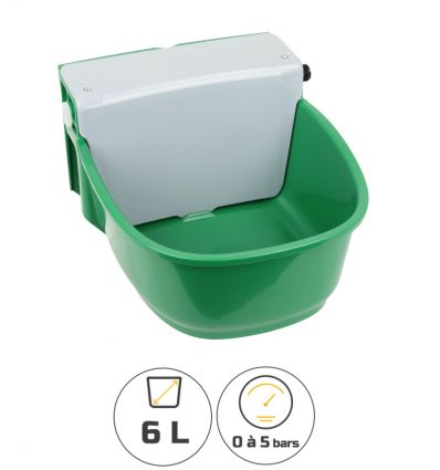 Abreuvoir niveau constant avec cuve plastique renforcé