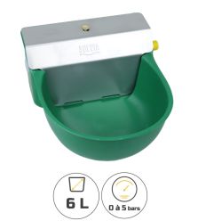 Abreuvoir niveau constant avec cuve plastique renforcé