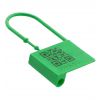 Scellé cadenas plastique vert