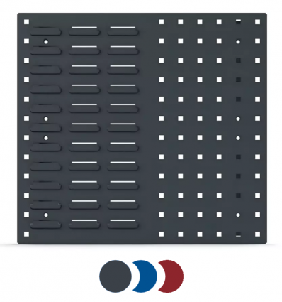 Panneau perforé bac à bec 495 mm gris anthracite