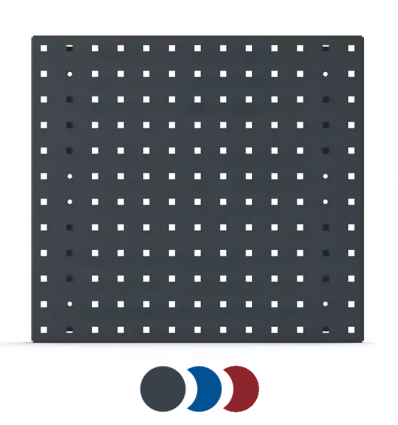 Panneau perforé atelier 495 mm gris anthracite