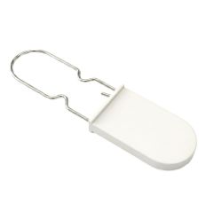 Scellé cadenas tige métallique blanc