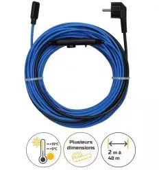 Câble chauffant avec thermostat