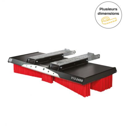 Balai pousseur pour fourches ou godet V13