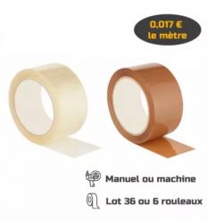 Ruban adhésif acrylique silencieux