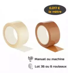 Ruban adhésif Acrylique Silencieux