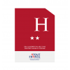 Panonceau classement hôtel 2026 avec 2 étoiles