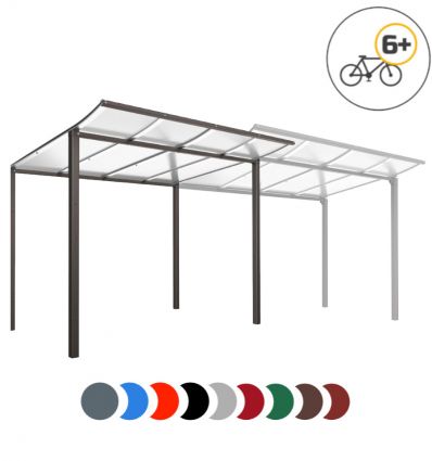 Abri vélo initial de collectivité 6 places et plus