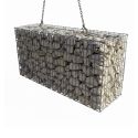 Photo : Gabion Prêt à Poser 50 x 50 x 50 cm - Basalte pur (couleur gris anthracite)