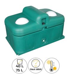 Abreuvoir antigel et isotherme avec bol de lapage