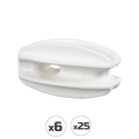 Photo : Isolateur de départ en plastique Lot de 6