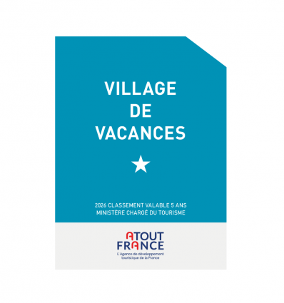 Panonceau village vacances 2026 avec 1 étoile