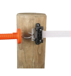 Isolateur de traction de ruban avec poignee