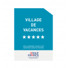 Panonceau village vacances 2026 avec 5 étoiles