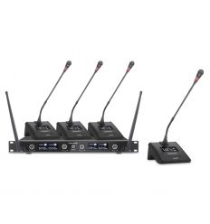 4 micros pour salle de conférence