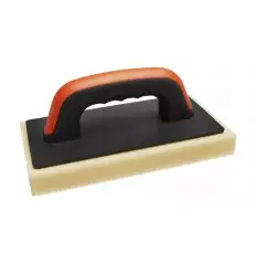 Taloche eponge encochée