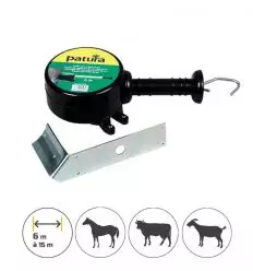 Enrouleur de rappel pour clôture électrique