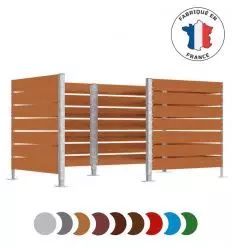 Bardage pour Cache conteneur évolutif 