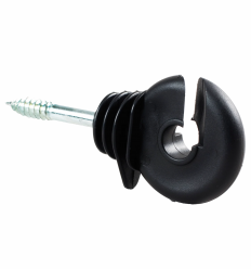Isolateur annulaire cloture pour fil et corde