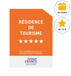Panonceau résidence de tourisme 2026