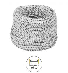 Corde élastique électrifiée porte de cloture