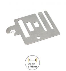 Connecteur ruban pour poignée de cloture electrique