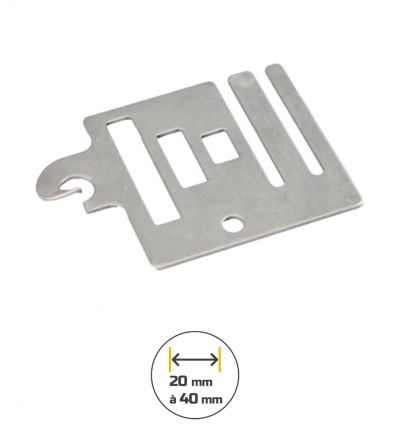 Connecteur ruban pour poignée de cloture electrique