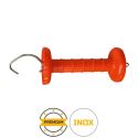 Photo : Poignée de cloture electrique en inox Orange - Non