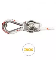 Raccordement corde pour poignée cloture electrique