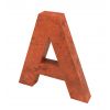 Lettres Géantes Acier Corten